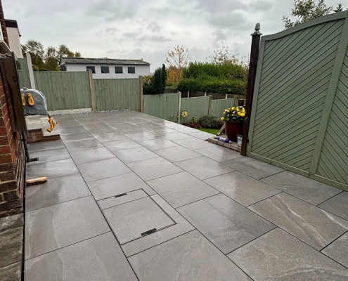 patio installed in Stafford