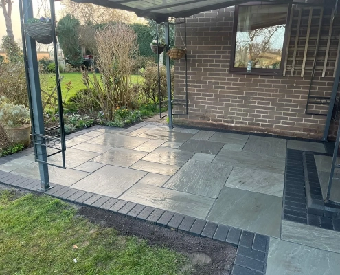 natural stone patio